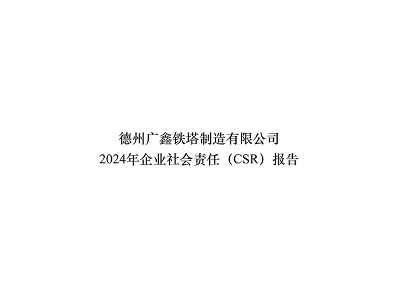 社會責(zé)任報告2024